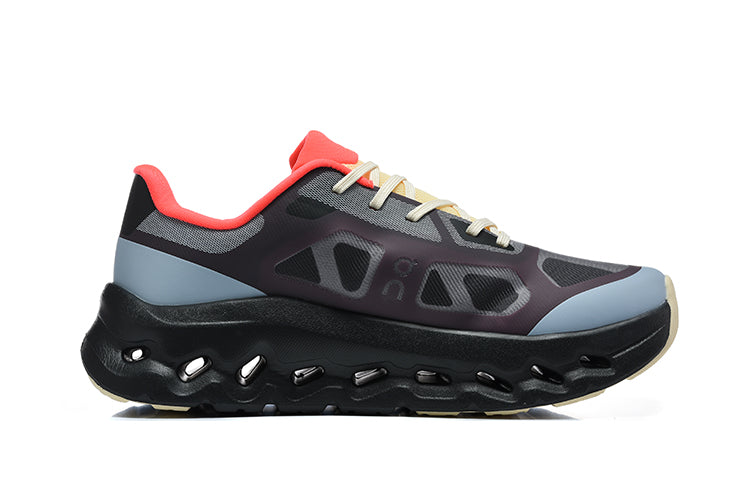 Black and Orange Aureon Sneakers