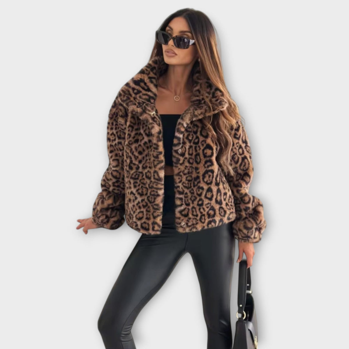 Faux Leather Jacket