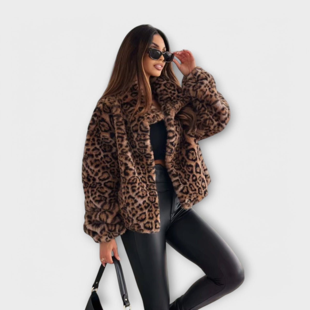 Faux Leather Jacket