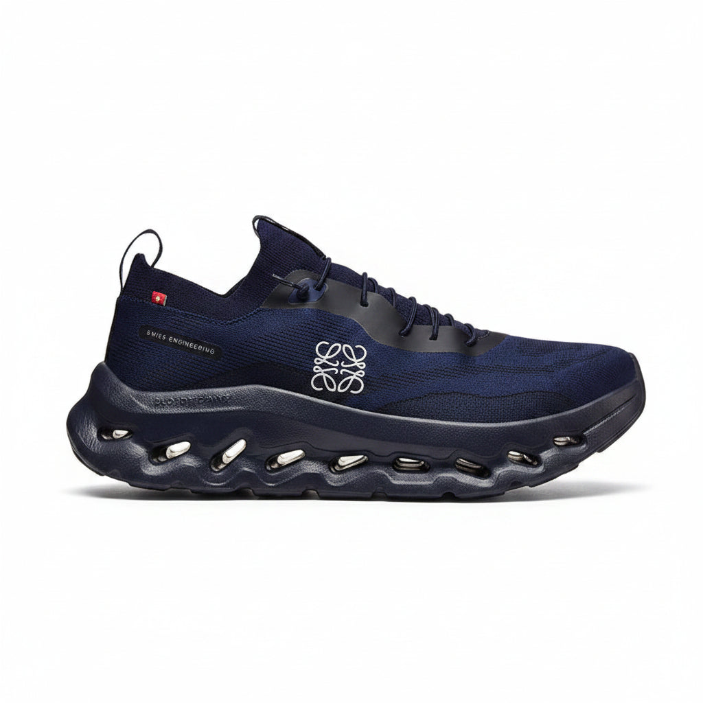 Navy Blue Summit Flow Sneakers