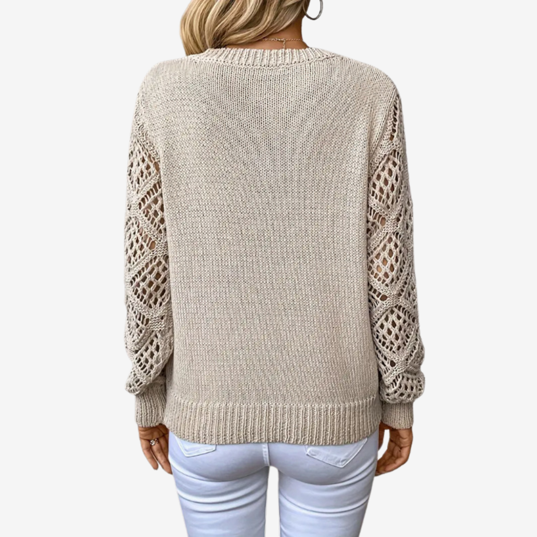 Open Knit Sweater