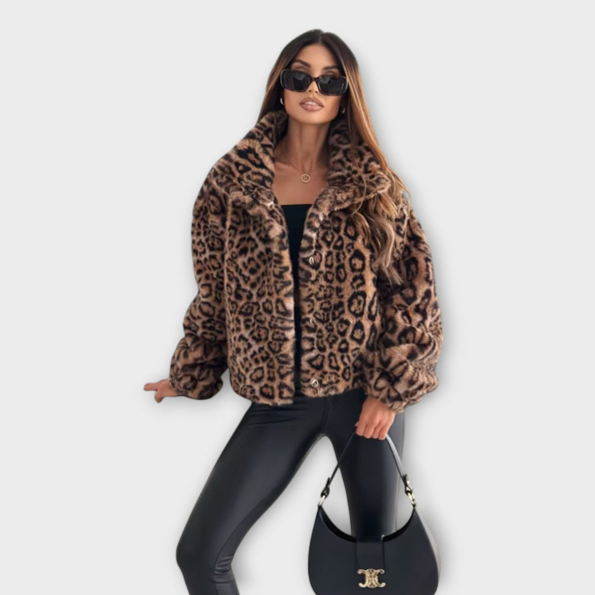 Faux Leather Jacket