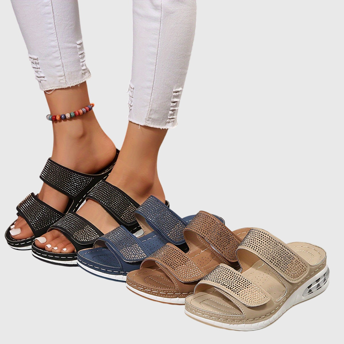 Comfort Sandals (Navy)