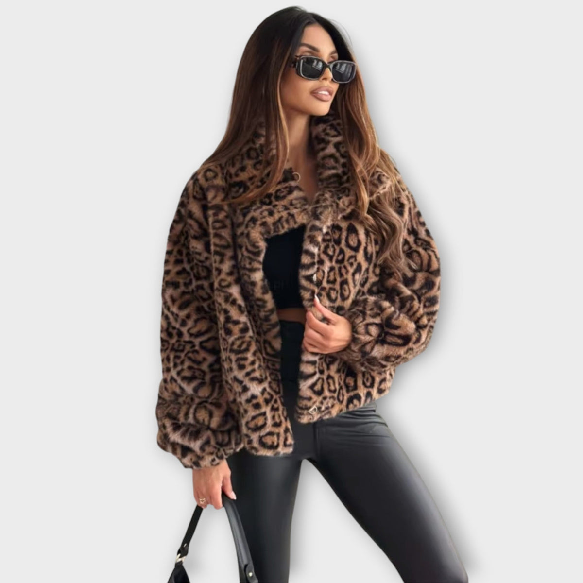 Faux Leather Jacket