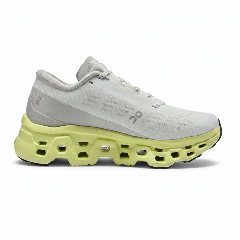 Aero Flux Sneakers with Lime Green Outsole