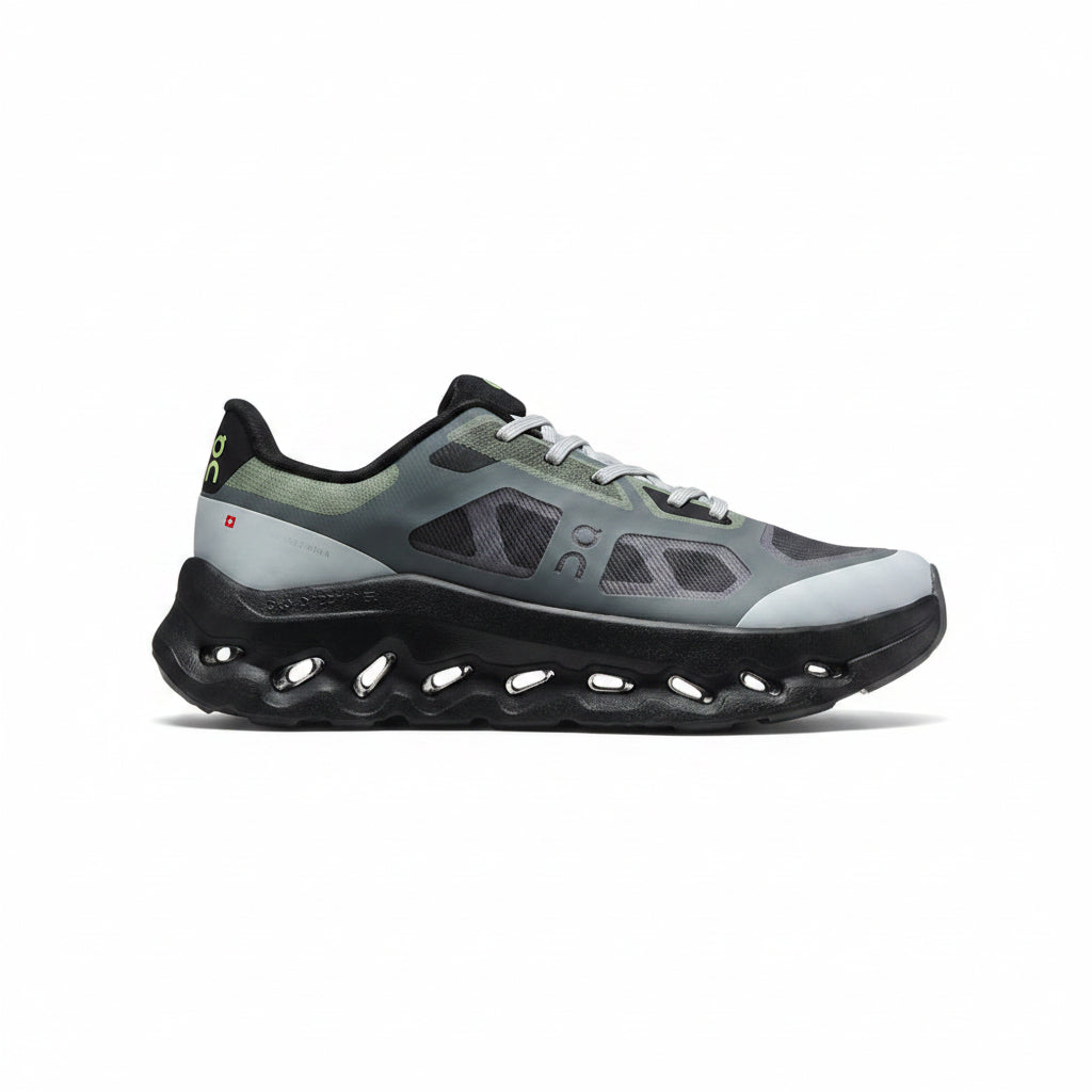 Black-Olive Aureon Sneakers
