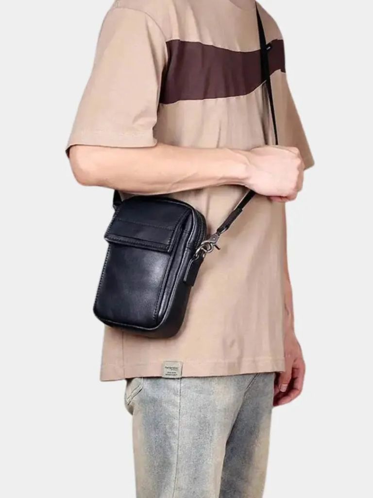 Leather Shoulder Bag