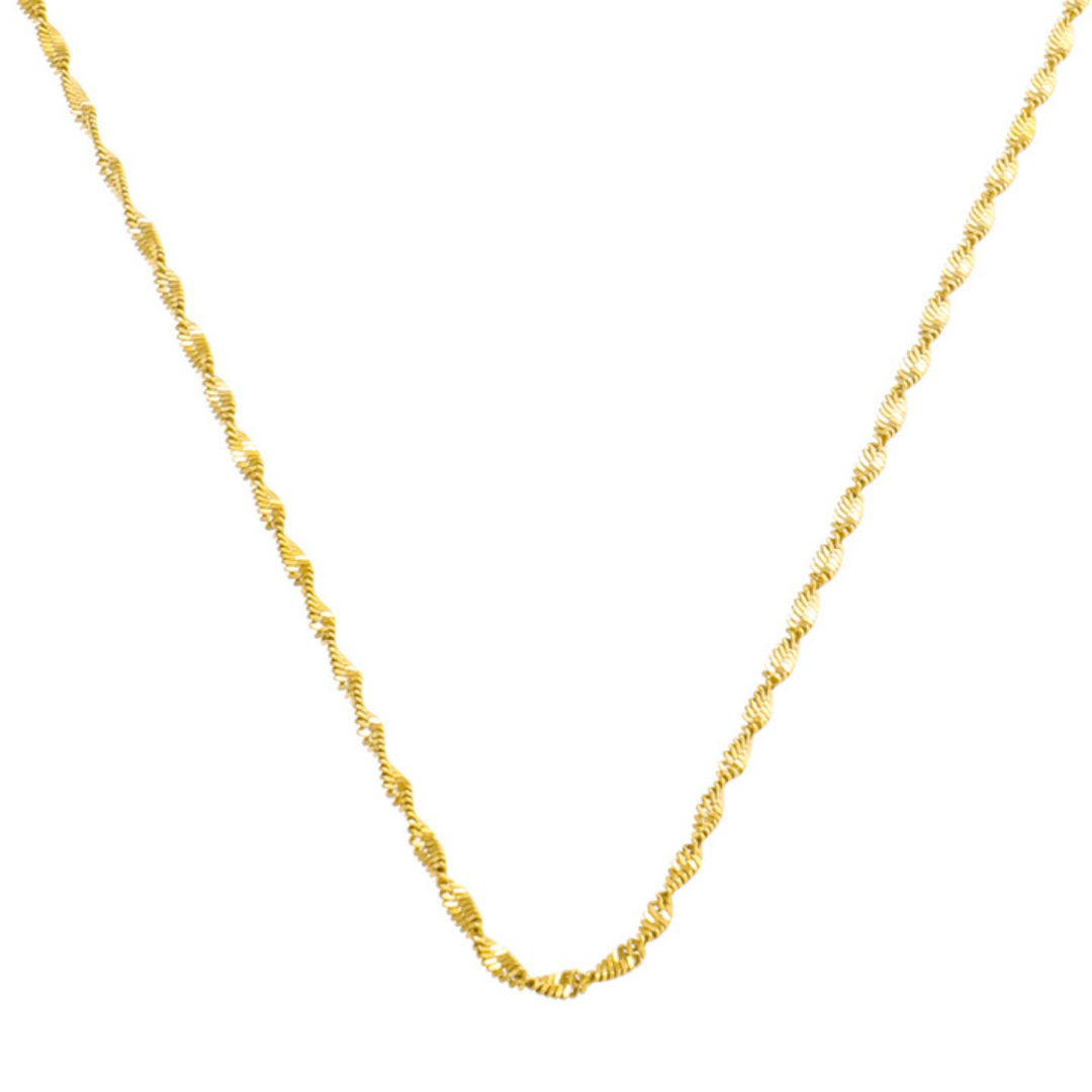 #Color_Acero inoxidable con revestimiento dorado - Impermeable