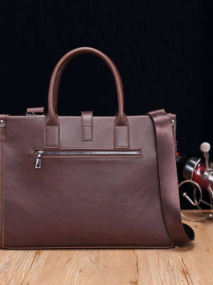 Elegant Leather Laptop Case
