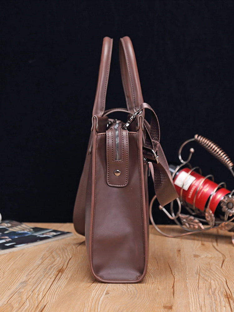 Elegant Leather Laptop Case