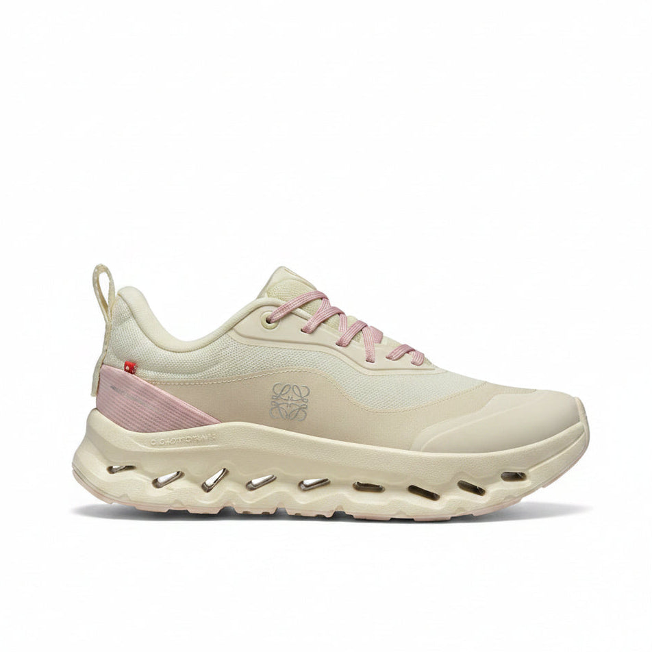 Off White-Pink Summit Flow Trainers