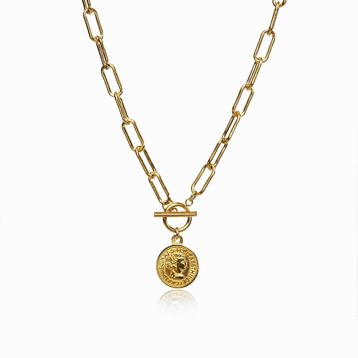 Gold Coin Necklace