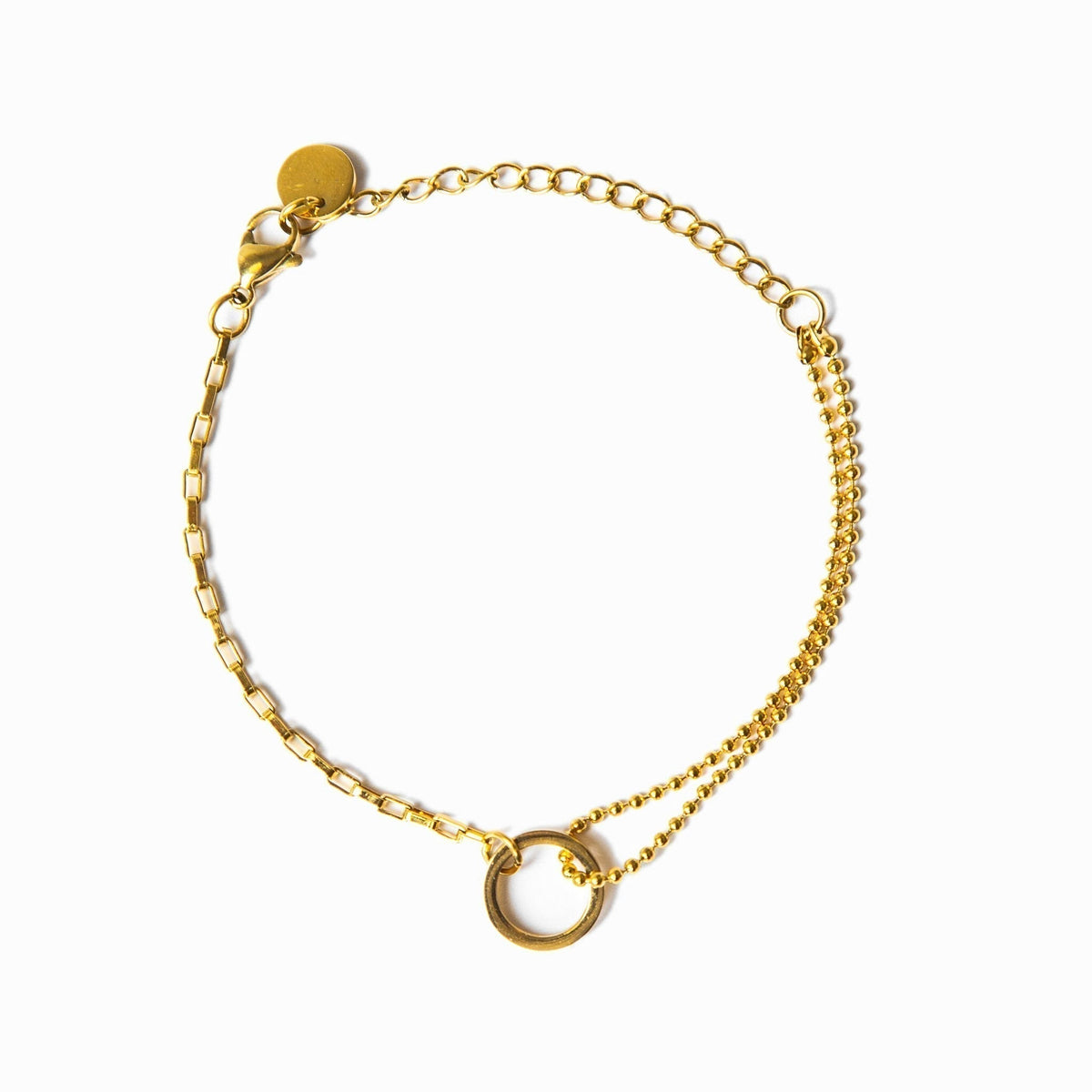 Gold Tennis Bracelet