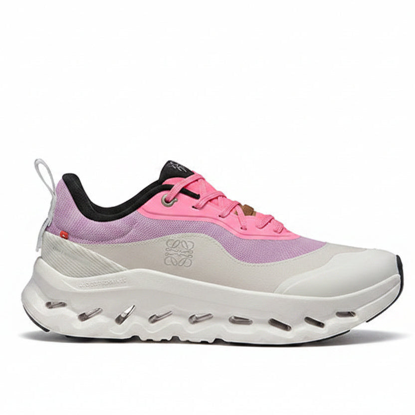 White, Pink and Lilac Summit Flow Sneakers