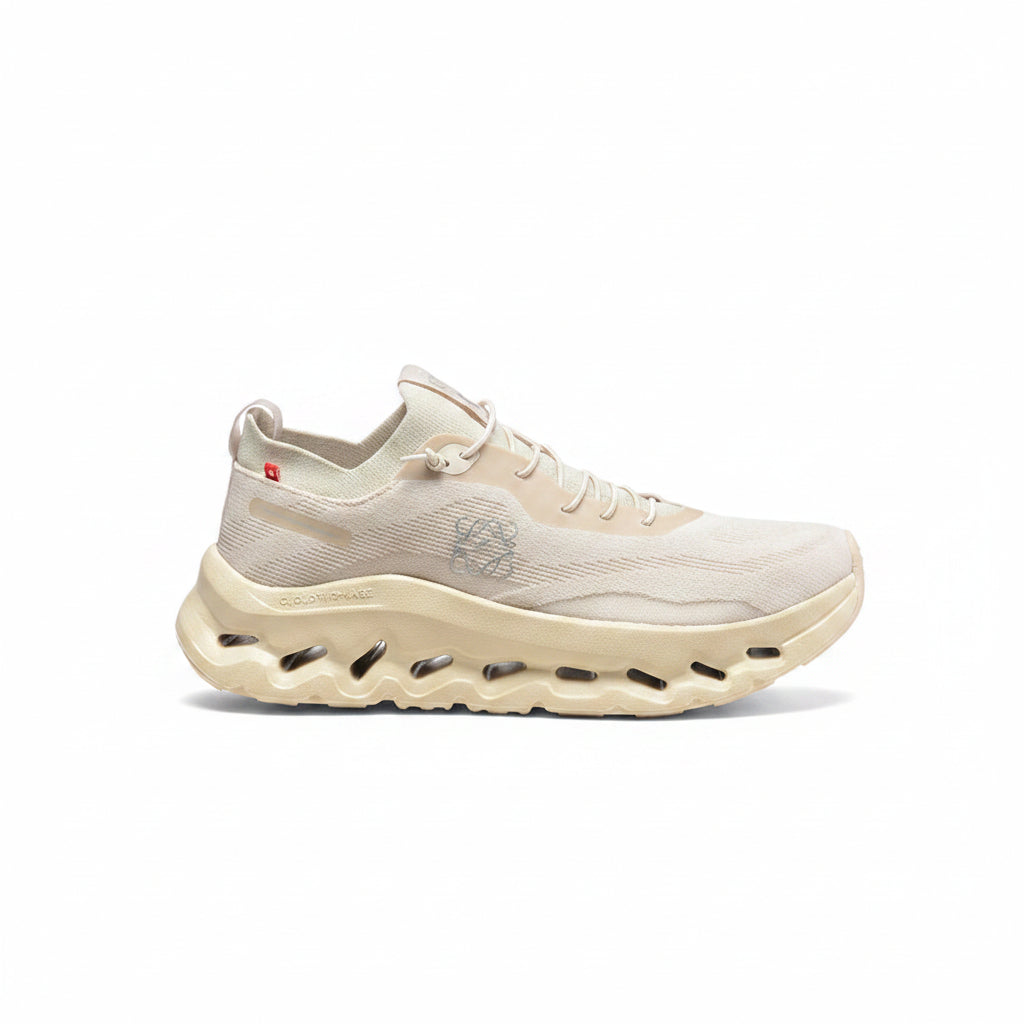 Beige Summit Flow Sneakers