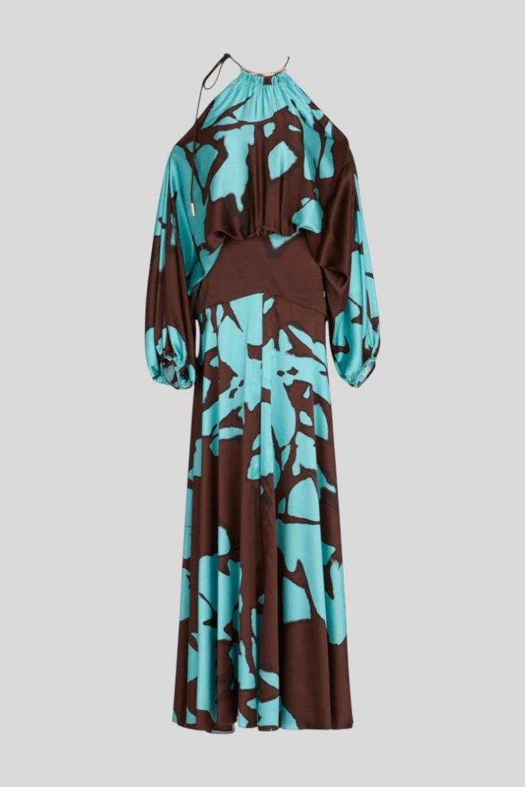 Bicolor Maxi Dress