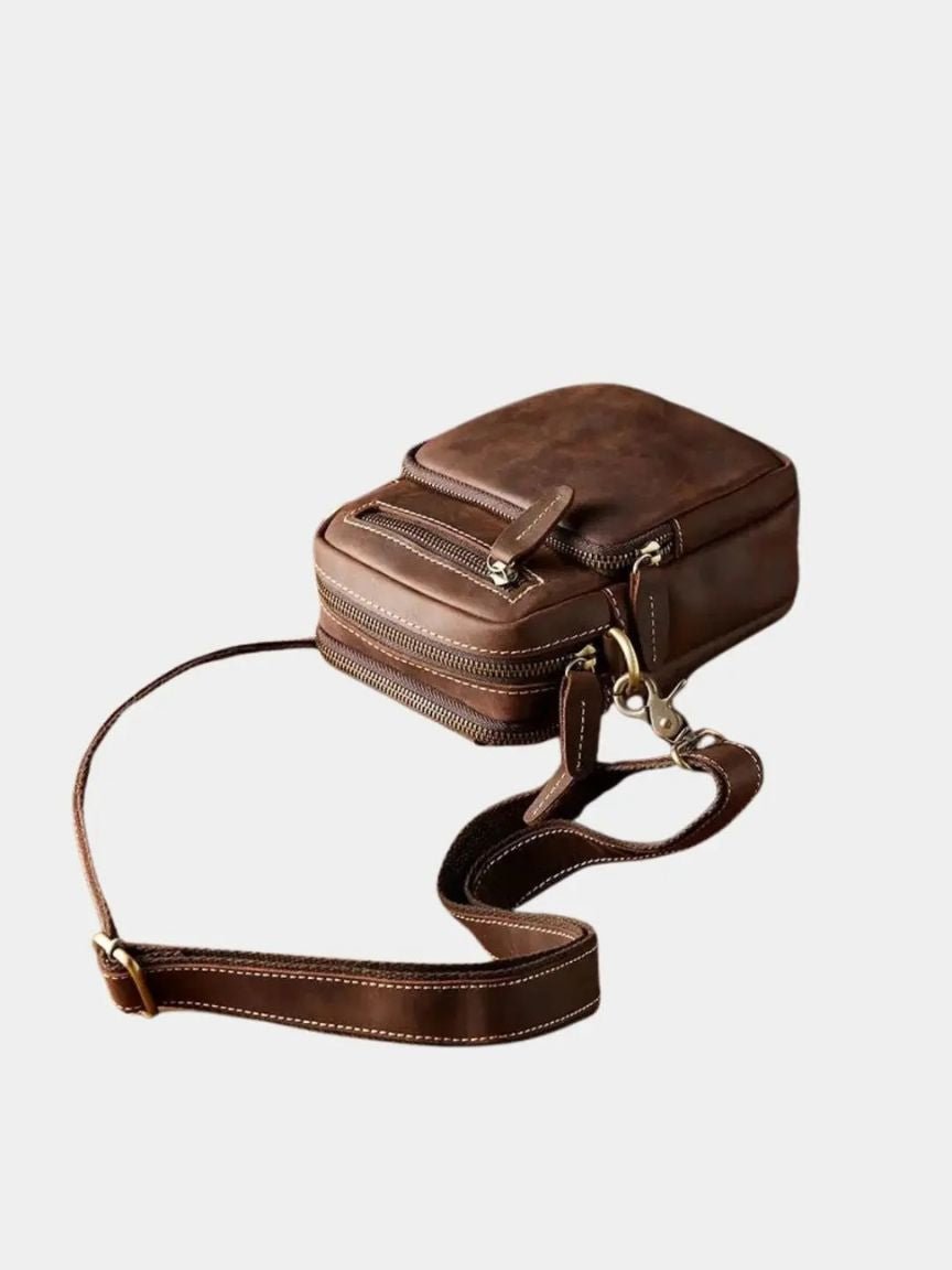 Retro Leather Shoulder Bag