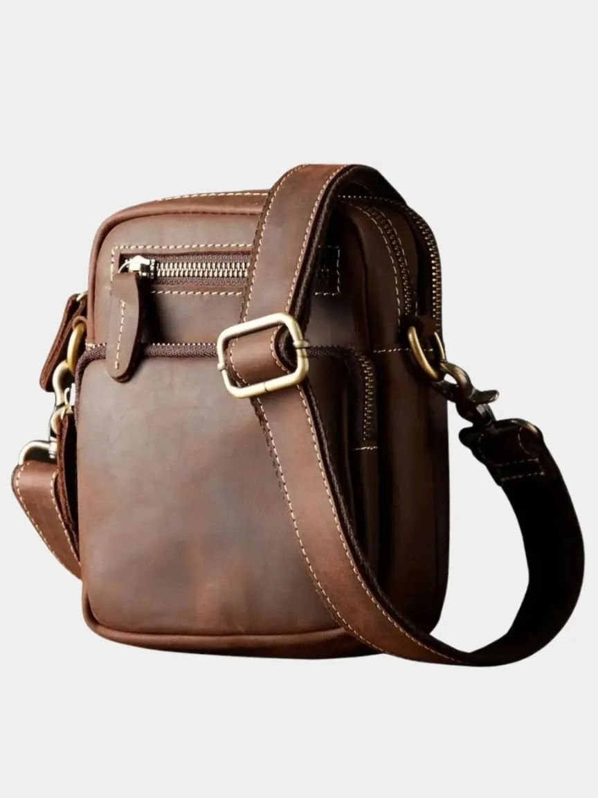 Retro Leather Shoulder Bag