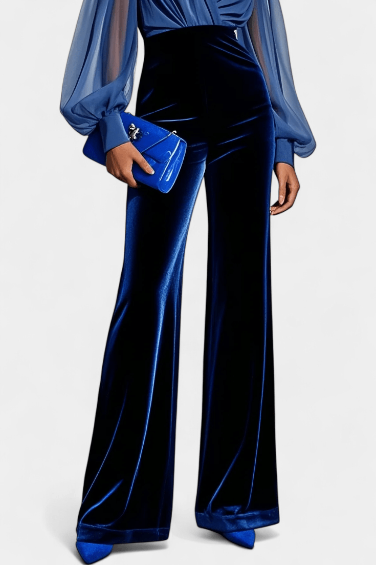Cross V-neck Wide-leg Jumpsuit
