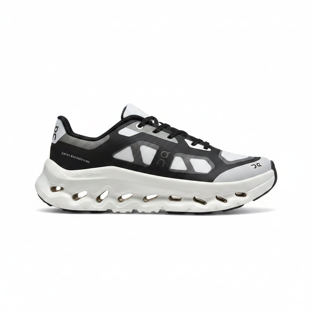 White-Black Aureon Sneakers