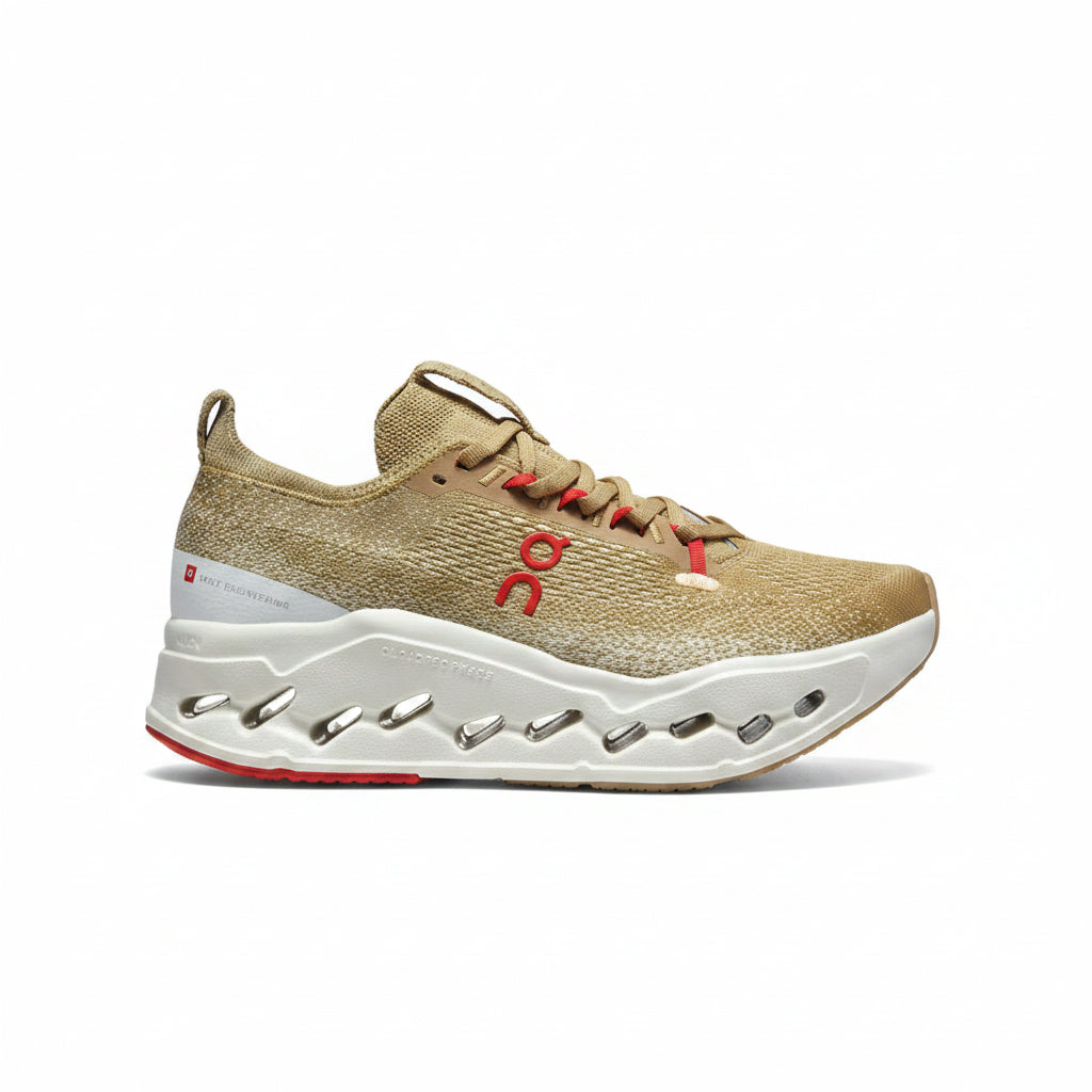 Brown-Red Aether Sneakers