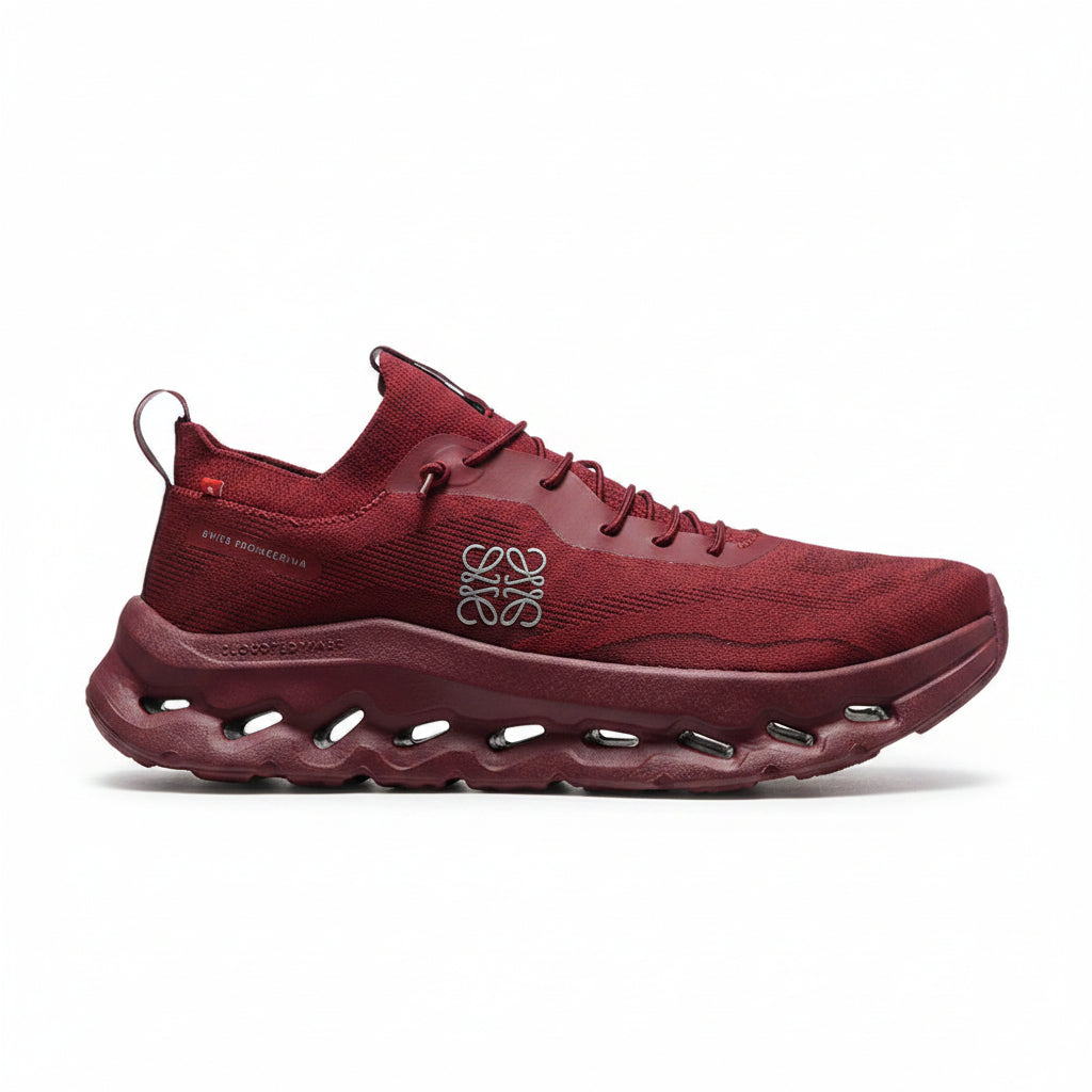 Bordeaux Summit Flow Sneakers