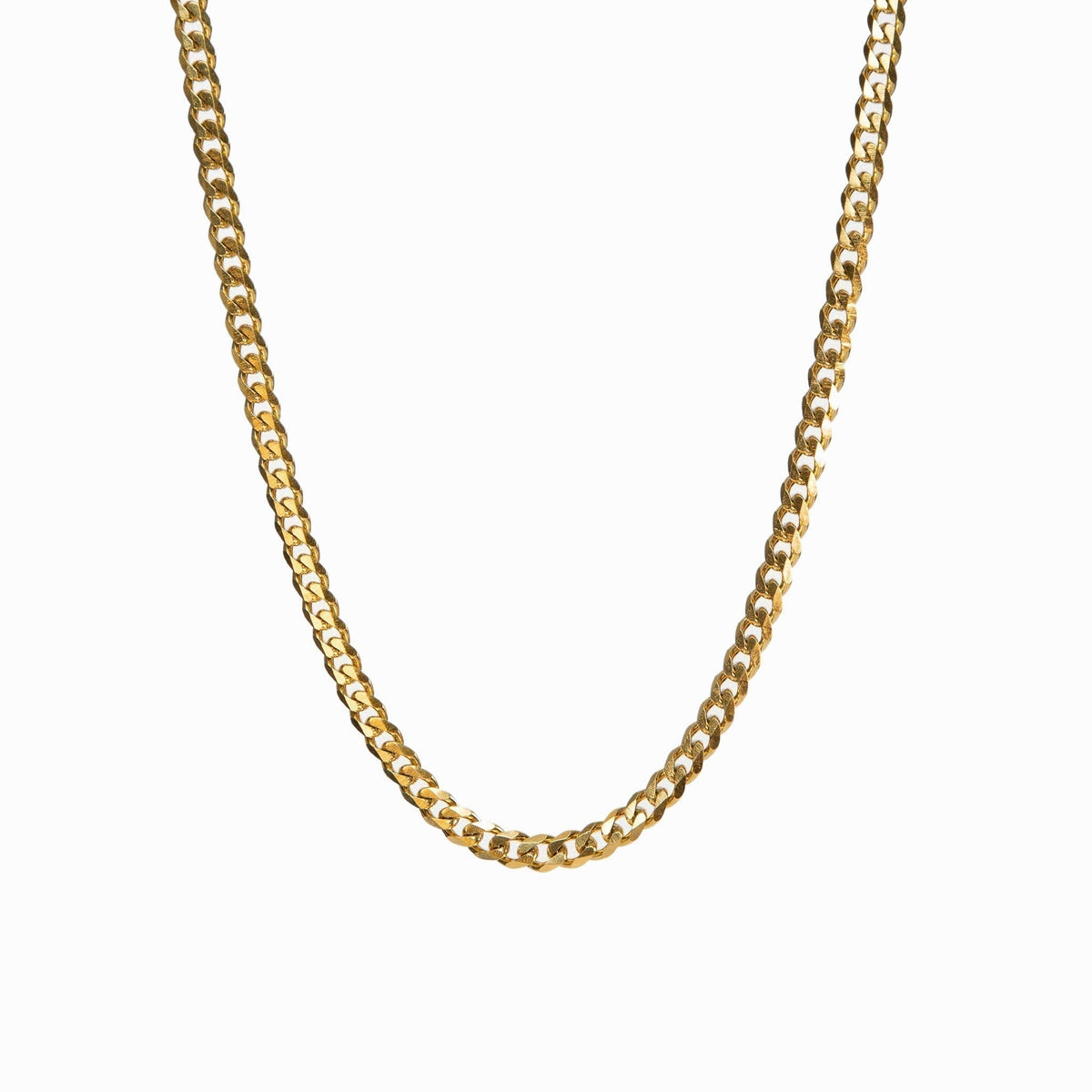 Gold Cuban Chain Necklace
